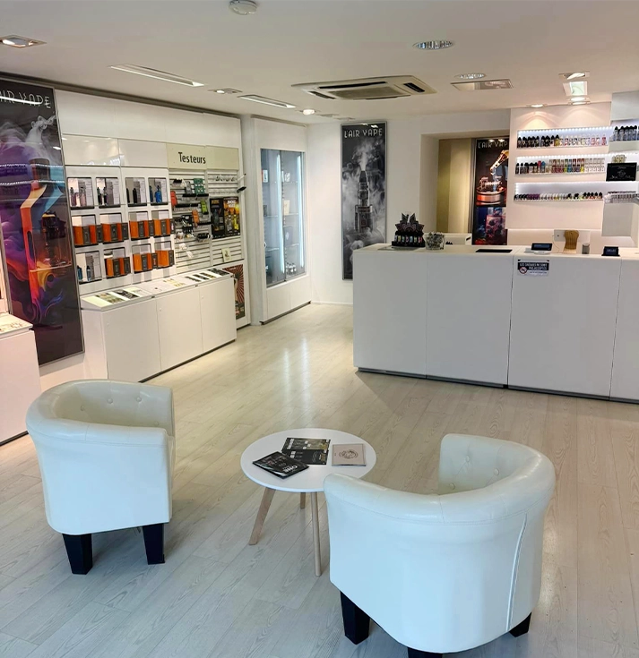 Vitrine de L'AIR VAPE, Boutique Vape à Pithiviers